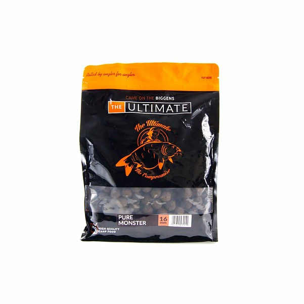 UltimateProducts Top Range Boilies - Pure Monstervelikost 16 mm / 1 kg - EAN: 5903855432451