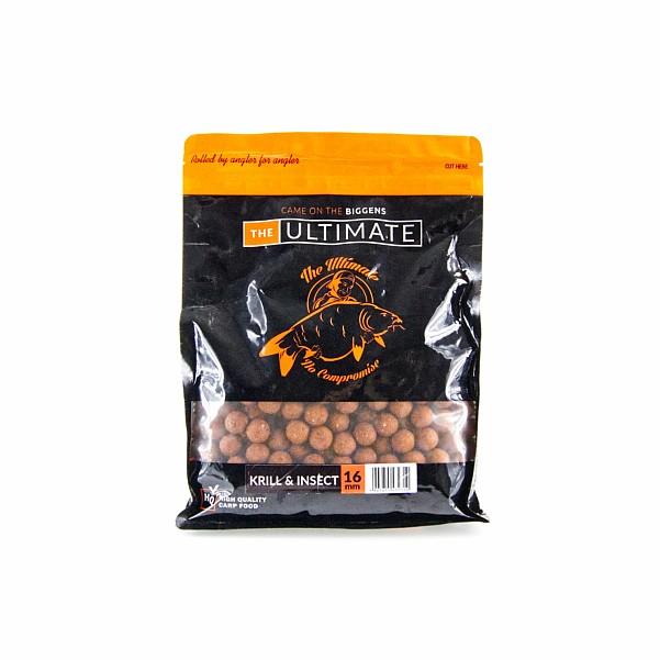 UltimateProducts Top Range Boilies - Krill Insecttaille 16 mm / 1 kg - EAN: 5903855432710