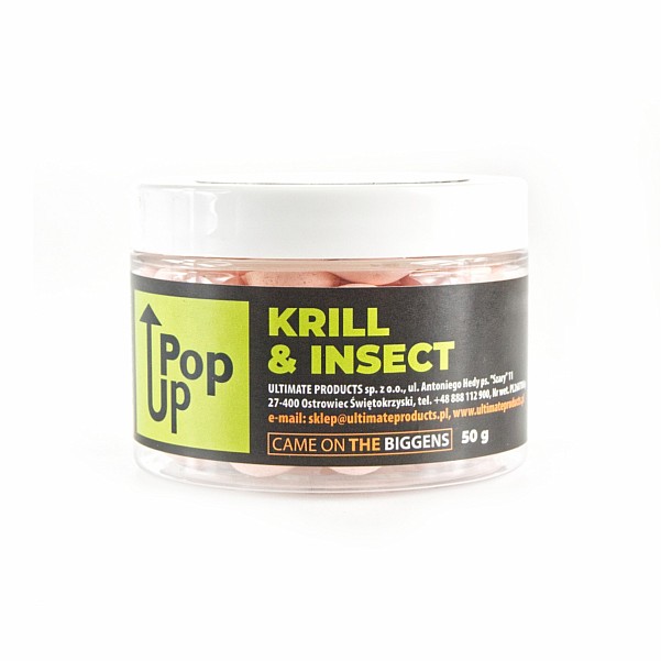 UltimateProducts Pop-Ups - Krill Insects tamaño 15 mm - EAN: 5903855432796