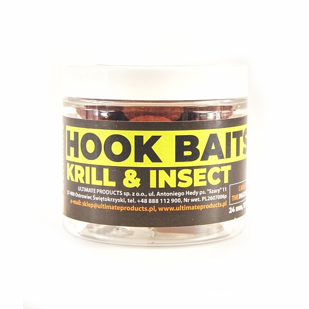 UltimateProducts Hookbaits - Krill Insectstaille 20 mm - EAN: 5903855432802