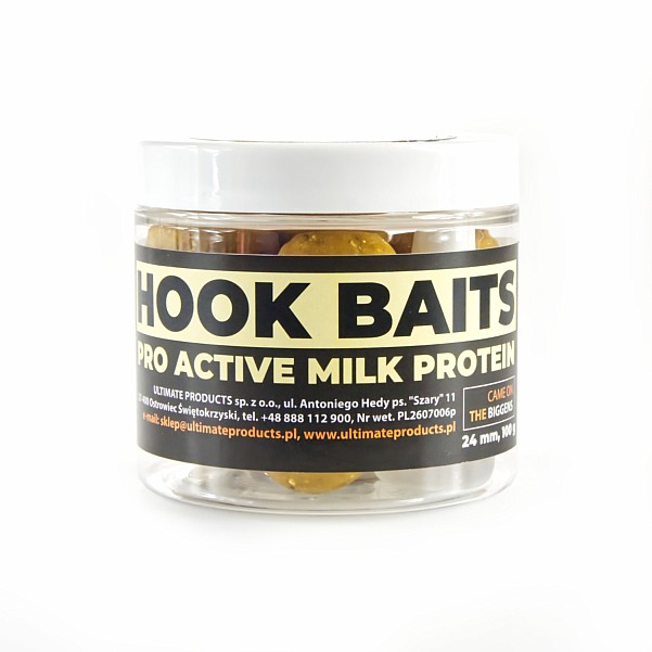 UltimateProducts Hookbaits - Pro Active Milk Proteinsize 24 mm - EAN: 5903855432680