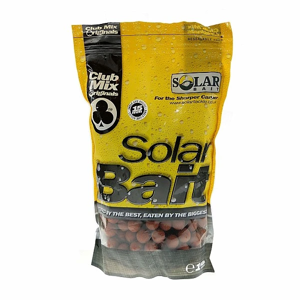 NEW SOLAR Shelf Life Boilies Clubmix 15 мм / 1 кг