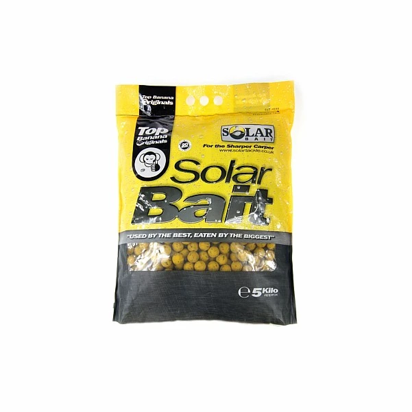 NEW SOLAR Shelf Life Boilies Top Banana 20 мм / 5 кг