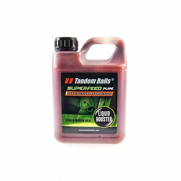 TandemBaits SuperFeed Pure Booster - Fish and Robin Red 1000 мл