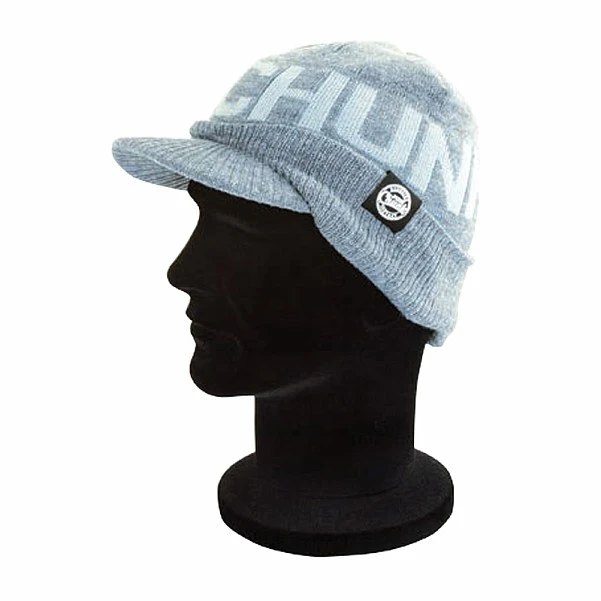 Fox CHUNK Grey Peaked Beanie