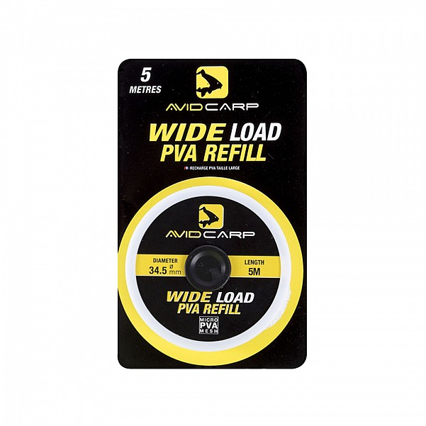 Avid Carp Wide Load PVA Refillупаковка 5m - MPN: AVPVA/WLR - EAN: 5055977404653