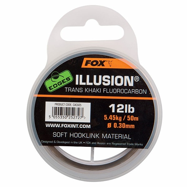 Fox Edges Illusion SoftTyp 0,30mm / 12 lb - MPN: CAC605 - EAN: 5055350252727