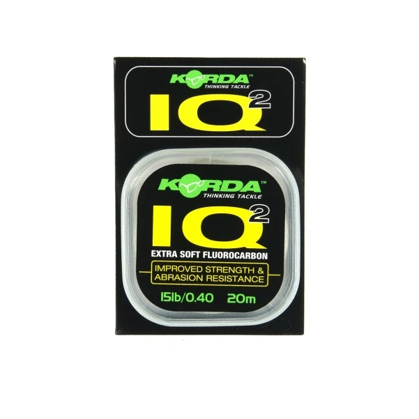 Korda IQ2 Extra Soft Fluorocarbon 15 lb (6,8 kg)