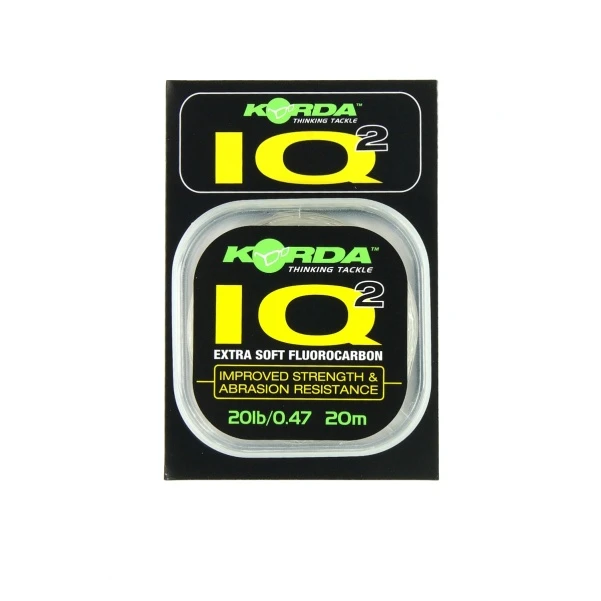 Korda IQ2 Extra Soft Fluorocarbon 20 lb (9,1 kg)