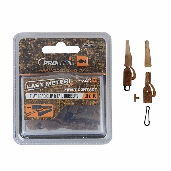 Prologic LM Mimicry Flat Leadclip & Tailrubber