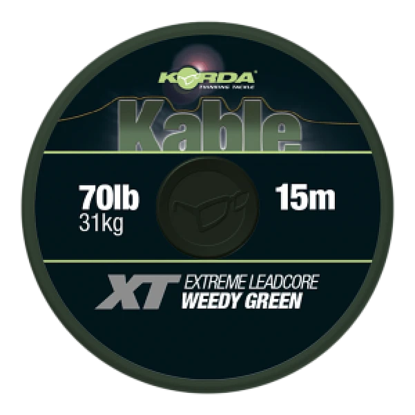 Korda Kable XT Extreme Leadcore Weedy Green