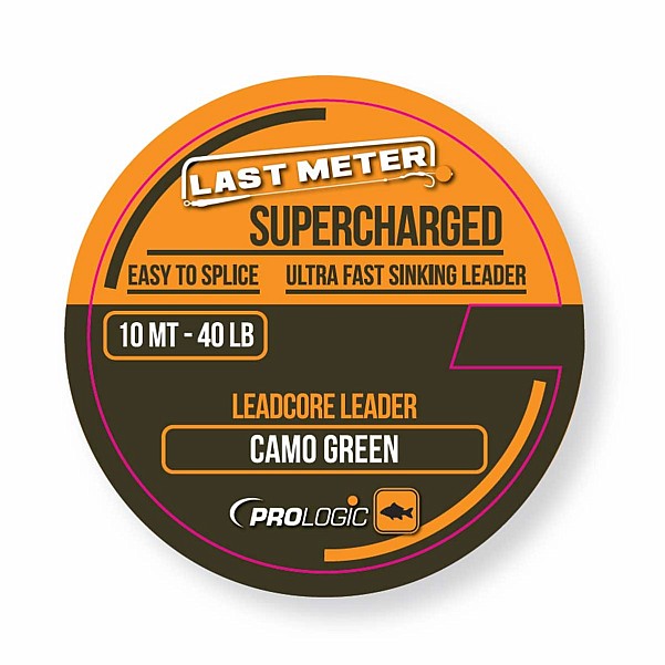 Prologic LM Supercharged Leadcore Leadertípus 10m / 40lb - MPN: 54462 - EAN: 5706301544629