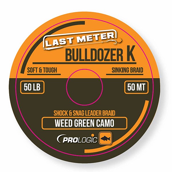 Prologic LM  Bulldozer K Braided Sinking Shock Leader szpulka 50m - MPN: 54484 - EAN: 5706301544841