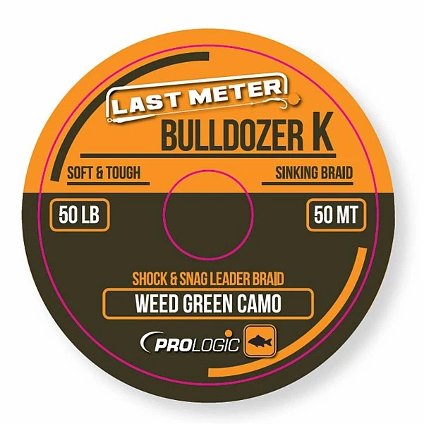 Prologic LM  Bulldozer K Braided Sinking Shock Leader  50m