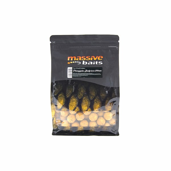 MassiveBaits Top Shelf Boilies - Pineapplez Butyriccoconfezione 24mm / 1 kg - MPN: TS011 - EAN: 5901912660472