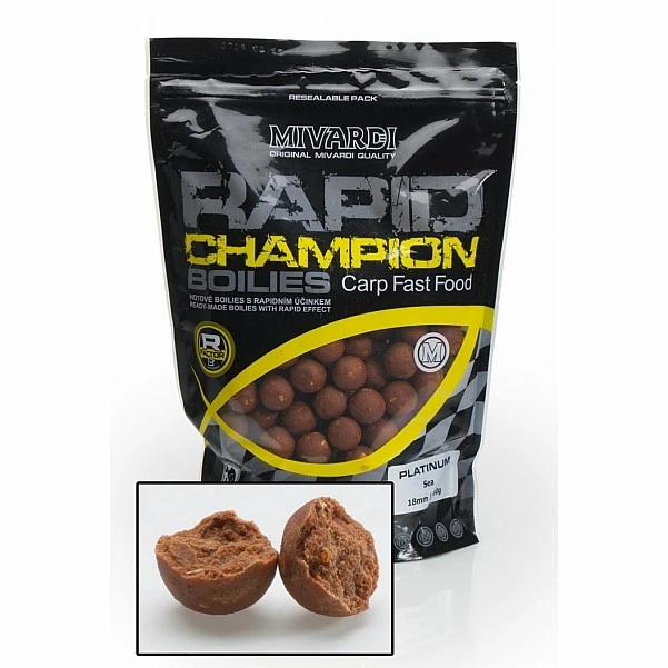 Mivardi Rapid Boilies Champion Platinum - Sea 20 мм / 3,3 кг