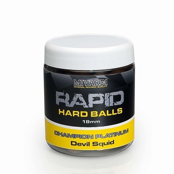 Mivardi Rapid Hard Balls Champion Platinum Devil Squidtamaño 18 mm - MPN: M-RAHBCPDES0118 - EAN: 2000020816795