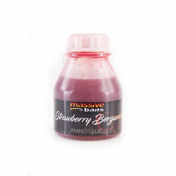MassiveBaits Amino Glug Strawberry Bergamottapakavimas 250 ml - MPN: AG001 - EAN: 5901912660014