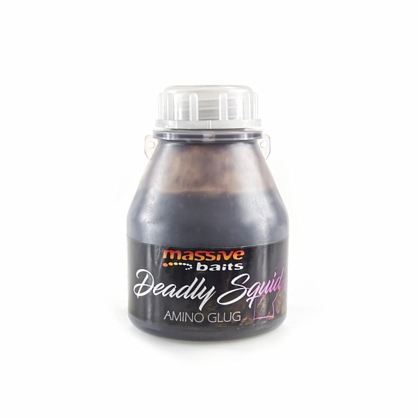 MassiveBaits Amino Glug Deadly SquidVerpackung 250ml - MPN: AG009 - EAN: 5901912660106