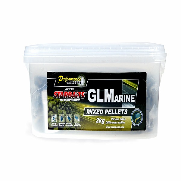 Starbaits GLMarine Mix PelletsVerpackung 2kg - MPN: 29553 - EAN: 3297830295530