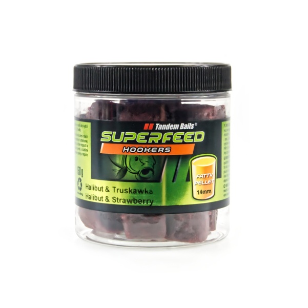 NEW TandemBaits SuperFeed Hook Fatty Pellet Halibut i Truskawka NEW TandemBaits SuperFeed Hook Fatty Pellet Halibut i Truskawka