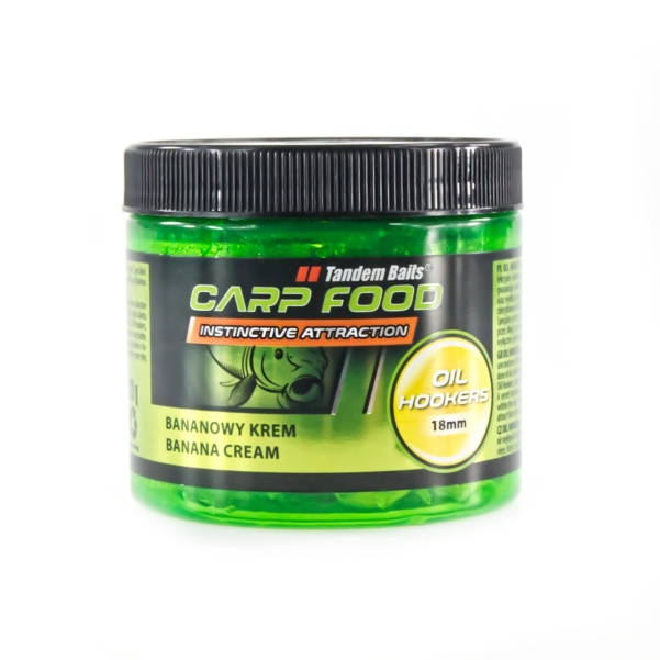 NEW TandemBaits Carp Food Oil Hookers Bananowy Krem - Kulki Proteinowe NEW TandemBaits Carp Food Oil Hookers Bananowy Krem - Kulki Proteinowe