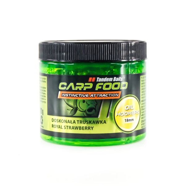 NEW TandemBaits Carp Food Oil Hookers Doskonała Truskawka - Kulki Proteinowe NEW TandemBaits Carp Food Oil Hookers Doskonała Truskawka - Kulki Proteinowe