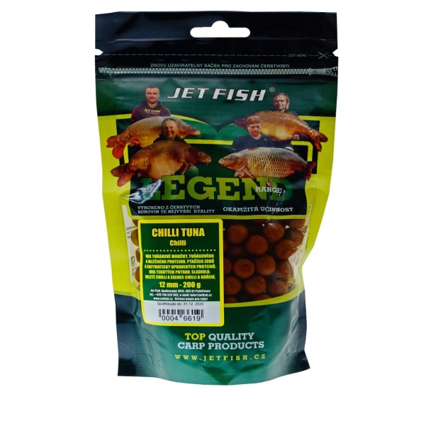 Jetfish Legend Boilie - Chilli Tuna Jetfish Legend Boilie - Chilli Tuna