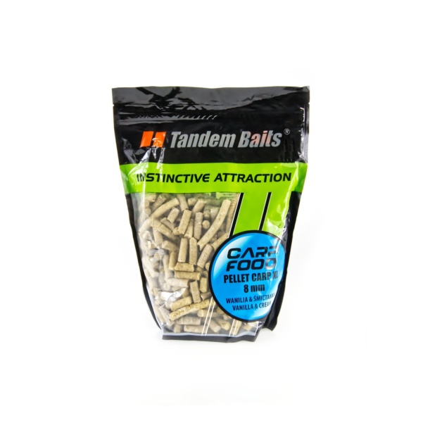 NEW TandemBaits Carp Food Carp XL Pellets Wanilia & Śmietanka NEW TandemBaits Carp Food Carp XL Pellets Wanilia & Śmietanka