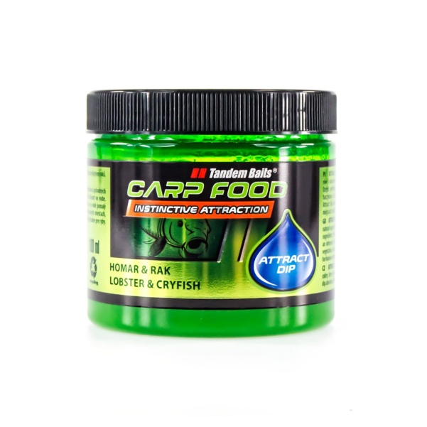 NEW TandemBaits Carp Food Attract Dip Homar & Rak NEW TandemBaits Carp Food Attract Dip Homar & Rak