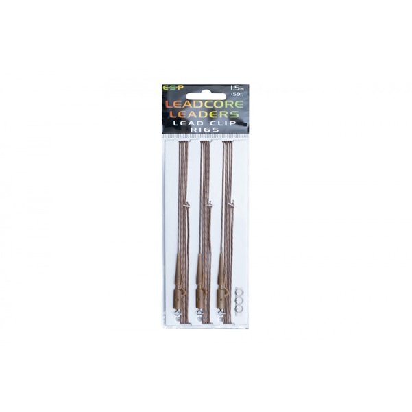 ESP Leadcore Leader Lead Clip 1,5m 3szt. ESP Leadcore Leader Lead Clip 1,5m 3szt.