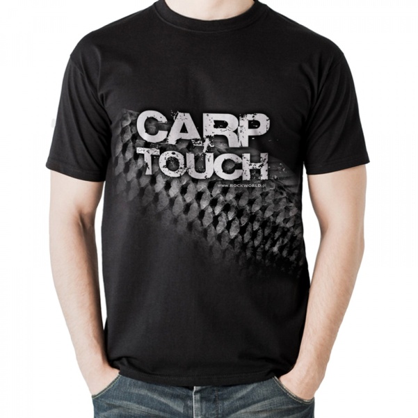 Koszulka Rockworld CARP TOUCH Czarna Męska