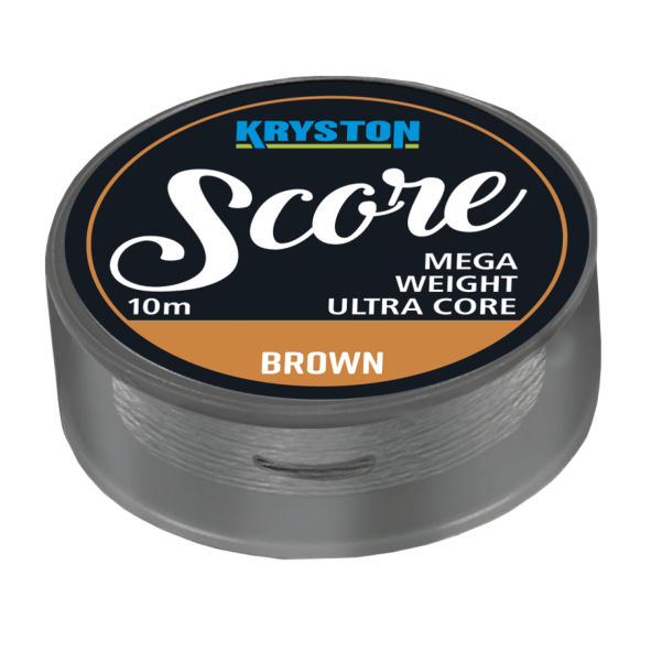 Leadcore Kryston Score Mega Weight Ultra Core 10m 45lb Dark