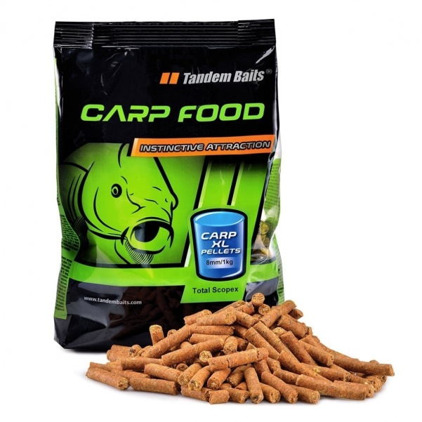 NEW TandemBaits Carp Food Carp XL Pellets Orzech Tygrysi NEW TandemBaits Carp Food Carp XL Pellets Orzech Tygrysi