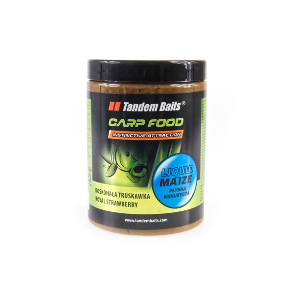 NEW TandemBaits Carp Food Liquid Maiz Doskonała Truskawka NEW TandemBaits Carp Food Liquid Maiz Doskonała Truskawka