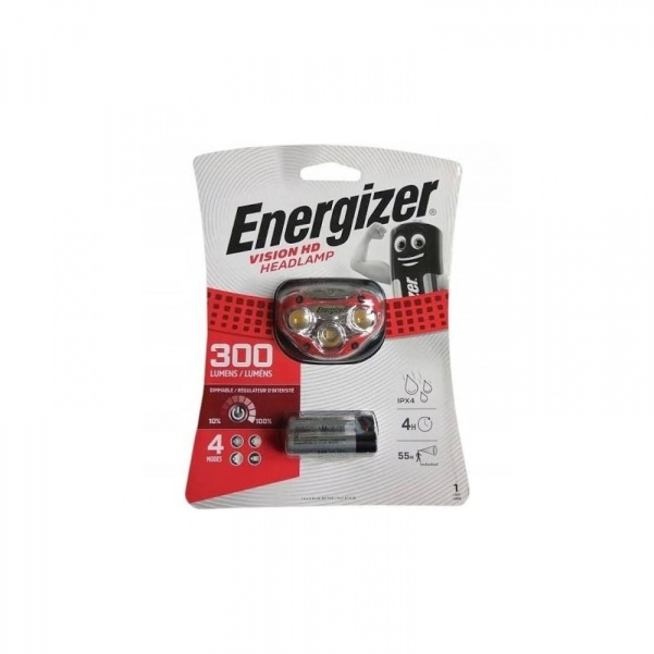 ENERGIZER Vision Headlight HD 300 Lumens ENERGIZER Vision Headlight HD 300 Lumens