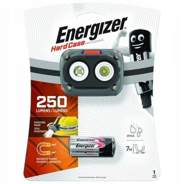 ENERGIZER HardCase Professional Magnet 250 Lumens ENERGIZER HardCase Professional Magnet 250 Lumens