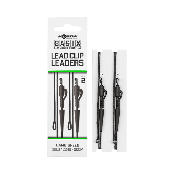 Korda Basix Lead Clip Leaders Korda Basix Lead Clip Leaders