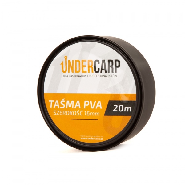UnderCarp Taśma Rozpuszczalna PVA 16mm 20m UnderCarp Taśma Rozpuszczalna PVA 16mm 20m