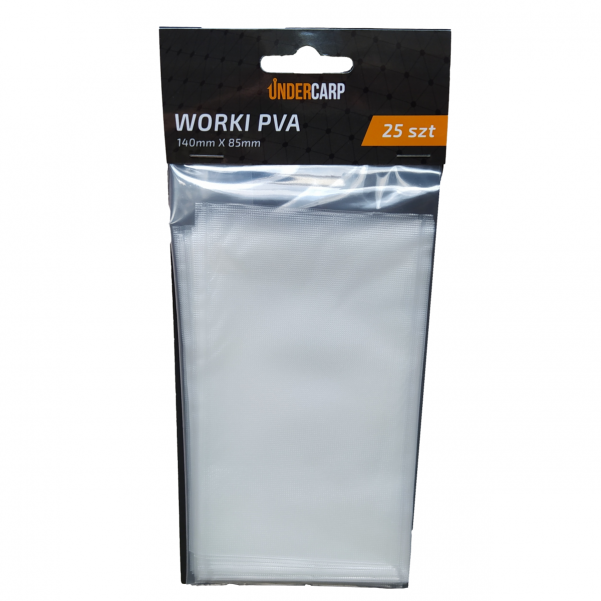 UnderCarp Worki PVA 140mm x 85mm 25szt. UnderCarp Worki PVA 140mm x 85mm 25szt.