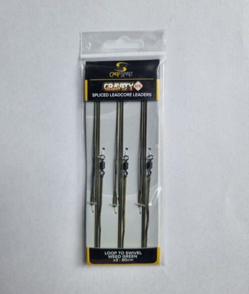 Carp Spirit Gravity Leadcore Leader with Swivel Carp Spirit Gravity Leadcore Leader with Swivel