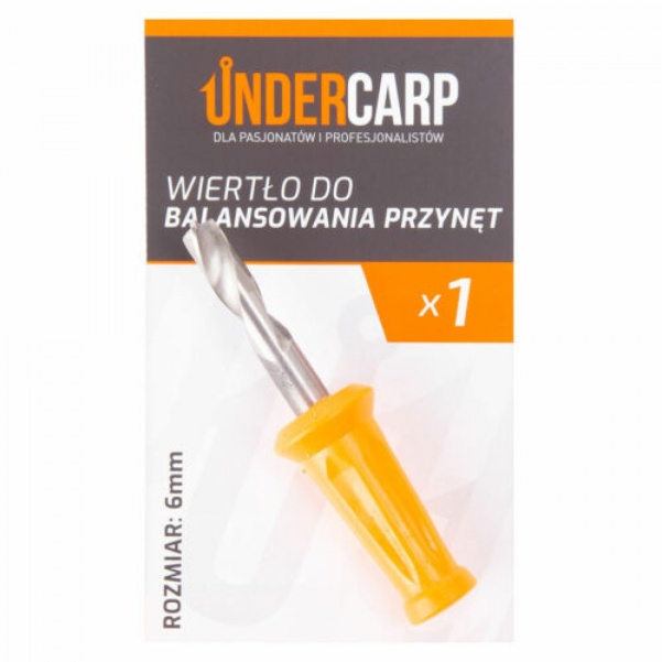 UnderCarp Wiertło Do Balansowania Przynęt 6mm UnderCarp Wiertło Do Balansowania Przynęt 6mm
