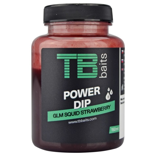 TB Baits GLM Squid Strawberry Power Dip TB Baits GLM Squid Strawberry Power Dip