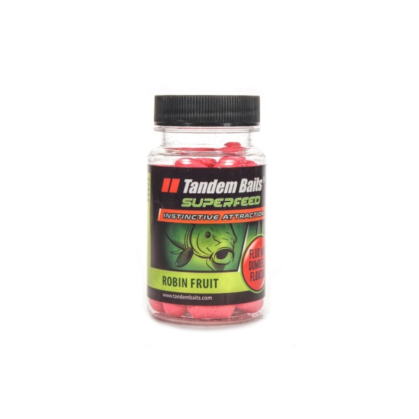TandemBaits SuperFeed Fluo Mini Dumbells Floating - Robin Fruit - KRÓTKA DATA WAŻNOŚCI TandemBaits SuperFeed Fluo Mini Dumbells Floating - Robin Fruit - KRÓTKA DATA WAŻNOŚCI