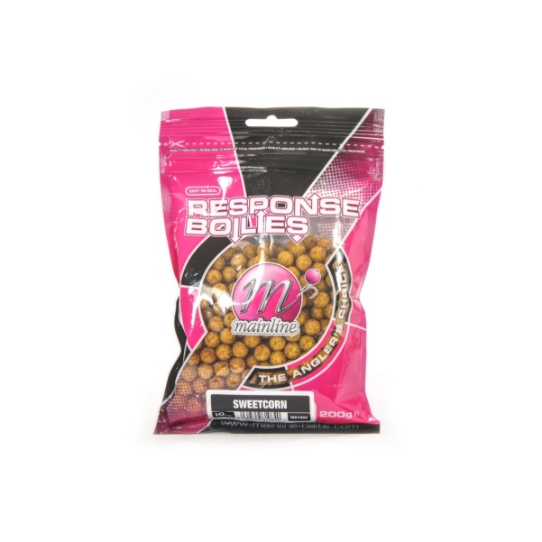 NEW MAINLINE Response Boilies SweetCorn NEW MAINLINE Response Boilies SweetCorn