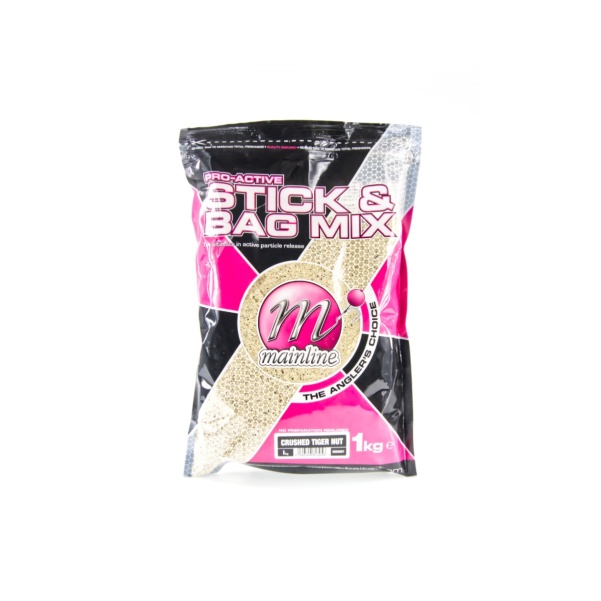 NEW Mainline Pro Active Bag & Stick Mix Tiger Nut NEW Mainline Pro Active Bag & Stick Mix Tiger Nut