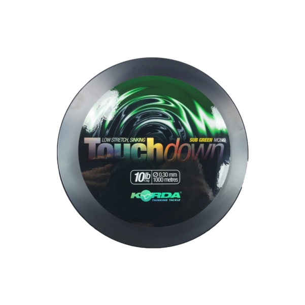Korda TouchDown 1000m wytrzymałość/kolor: 0,30/10 lb (zielony)