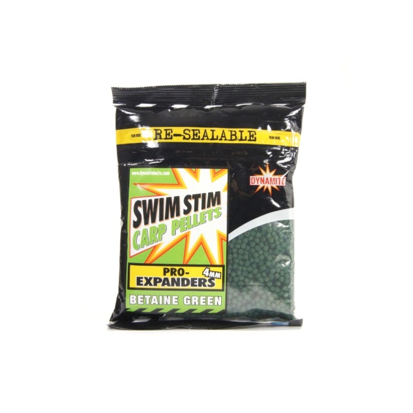 NEW Dynamite Baits Swim Stim Pro-Expanders Green Betain Pellets NEW Dynamite Baits Swim Stim Pro-Expanders Green Betain Pellets