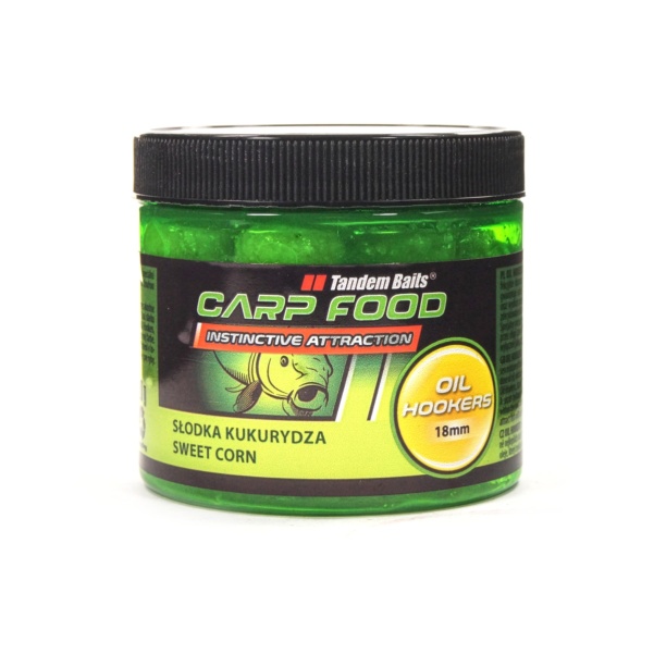 NEW TandemBaits Carp Food Oil Hookers Słodka Kukurydza - Kulki Proteinowe NEW TandemBaits Carp Food Oil Hookers Słodka Kukurydza - Kulki Proteinowe