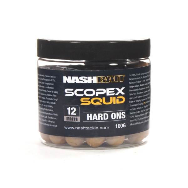 NEW Nash Scopex Squid Hard Ons - Kulki Proteinowe NEW Nash Scopex Squid Hard Ons - Kulki Proteinowe